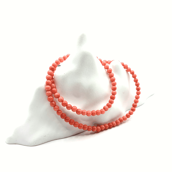 Чокер ДИНОСА с кораллом