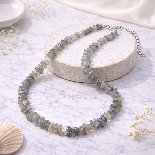 Бусы ДИНОСА с лабрадором