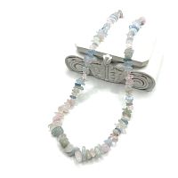 Бусы ДИНОСА с морганитом