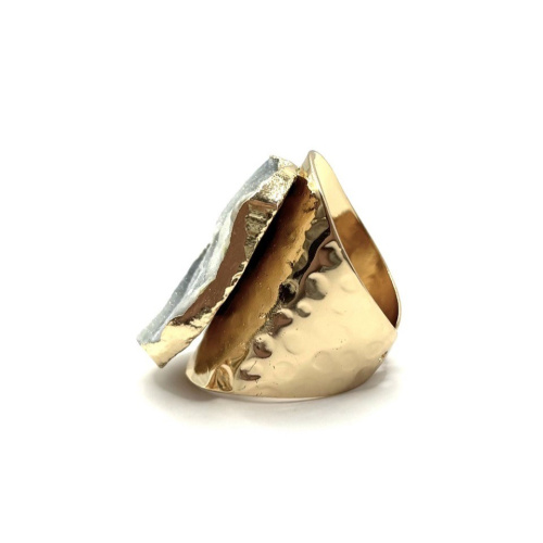 Кольцо ДИНОСА с друзой агата фото 3