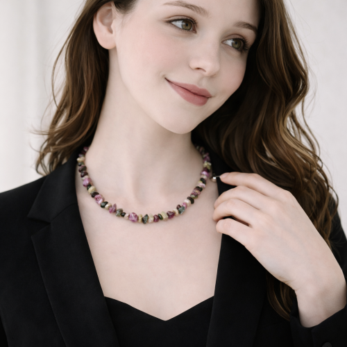 Бусы ДИНОСА с турмалином фото 4