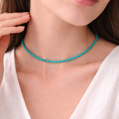 Чокер ДИНОСА с говлитом фото 3