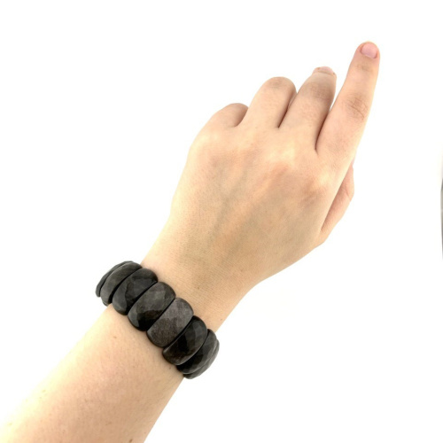 Браслет ДИНОСА с обсидианом —  фото 3
