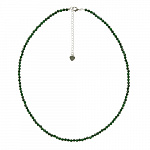 Чокер Авантюрин зеленый 3мм 40см: цвет камня зеленый