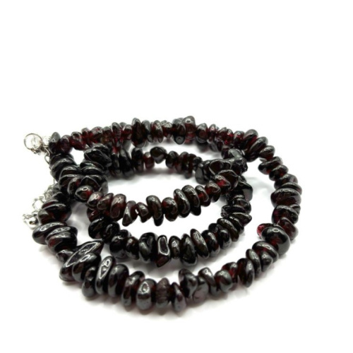 Бусы ДИНОСА с гранатом