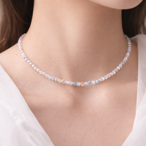 Чокер ДИНОСА с морганитом фото 2