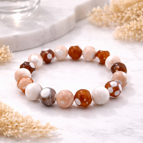 Браслет ДИНОСА с агатом