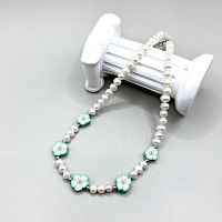 Колье ДИНОСА с речным жемчугом