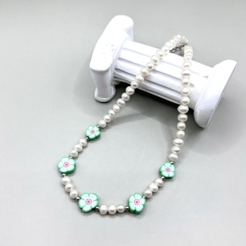 Колье ДИНОСА с речным жемчугом