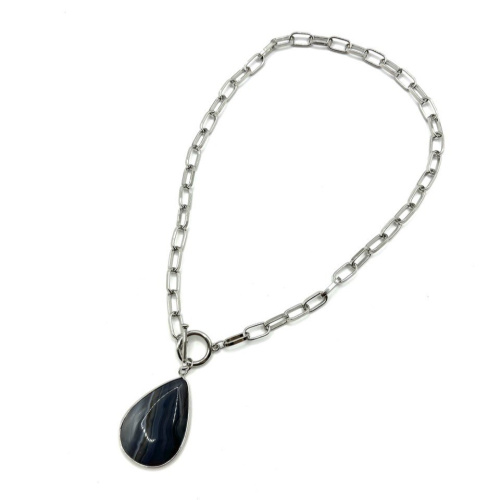 Колье ДИНОСА с агатом