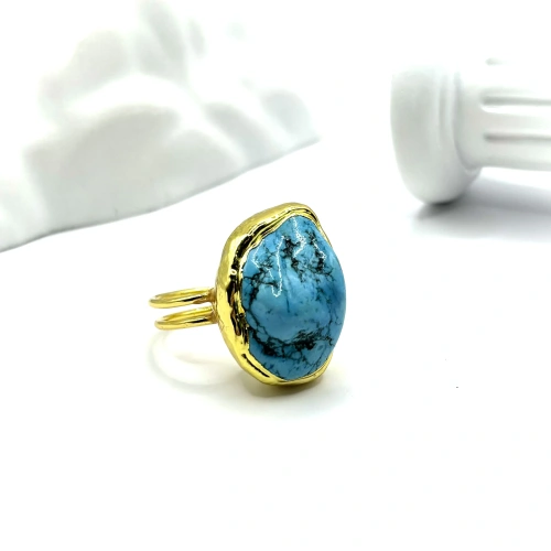 Безразмерное кольцо с турквенитом