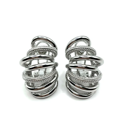 Серьги на итальянском замке —  фото 3