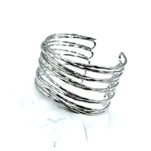 Жесткий широкий браслет — 