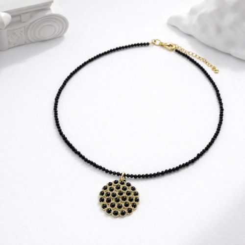 Колье ДИНОСА с агатом и шпинелью фото 2