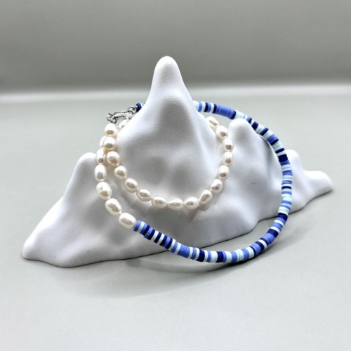 Колье ДИНОСА с речным жемчугом фото 2