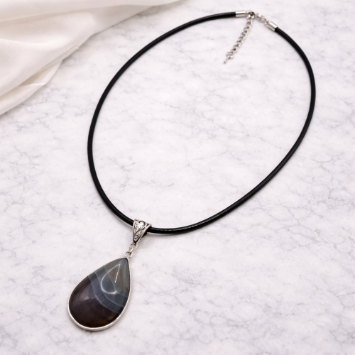 Колье ДИНОСА с агатом