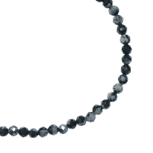 Чокер ДИНОСА с обсидианом фото 2