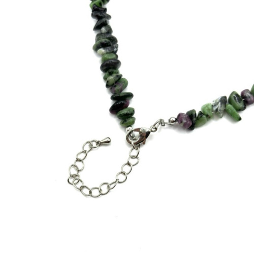 Бусы ДИНОСА с цоизитом фото 3