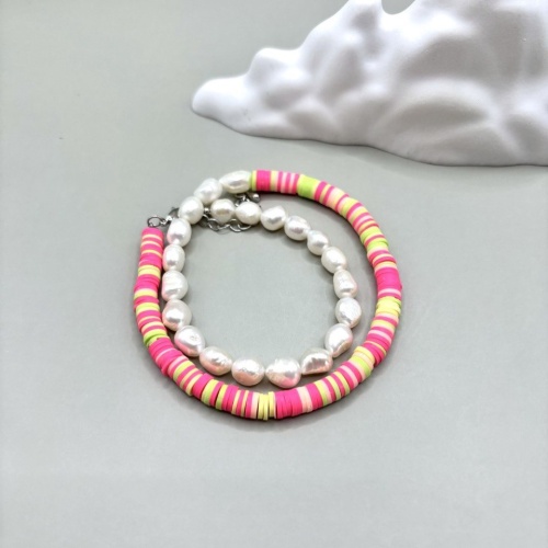 Колье ДИНОСА с речным жемчугом фото 3