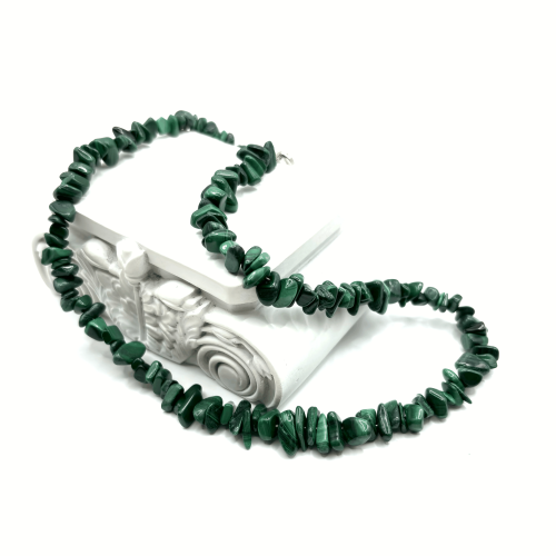 Бусы ДИНОСА с малахитом фото 2