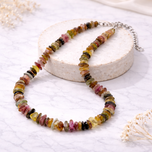 Бусы ДИНОСА с турмалином