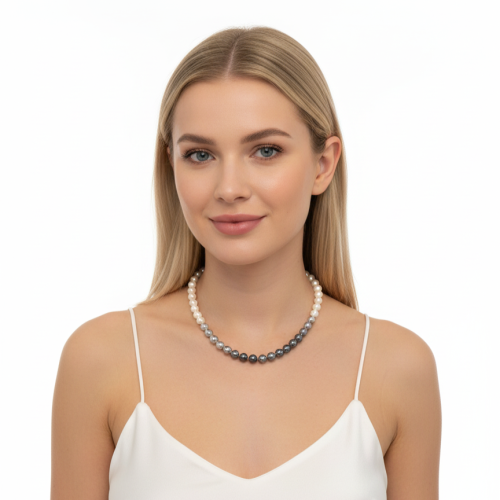 Бусы ДИНОСА с перламутром фото 4