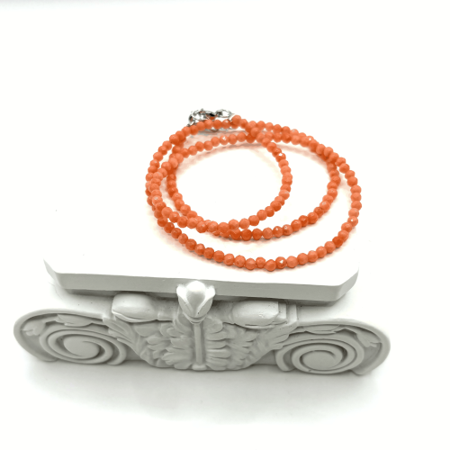 Чокер ДИНОСА с кораллом