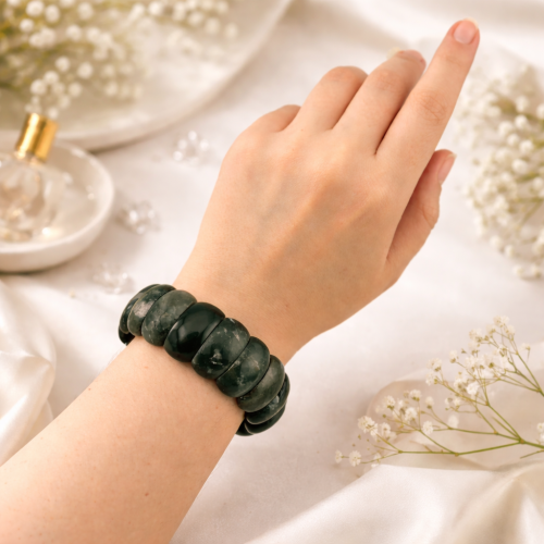 Браслет ДИНОСА с агатом —  фото 3