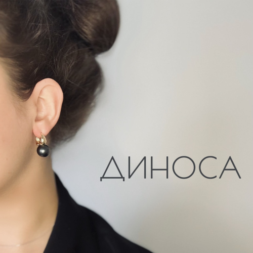 Серьги ДИНОСА с жемчугом Майорка —  фото 4