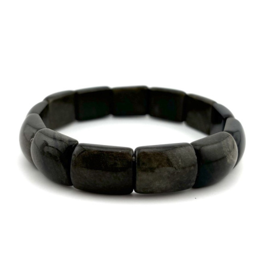 Браслет ДИНОСА с золотистым обсидианом — 