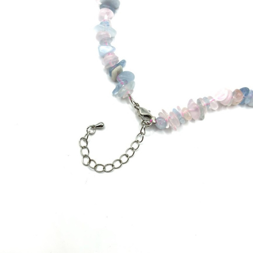 Бусы ДИНОСА с морганитом фото 3