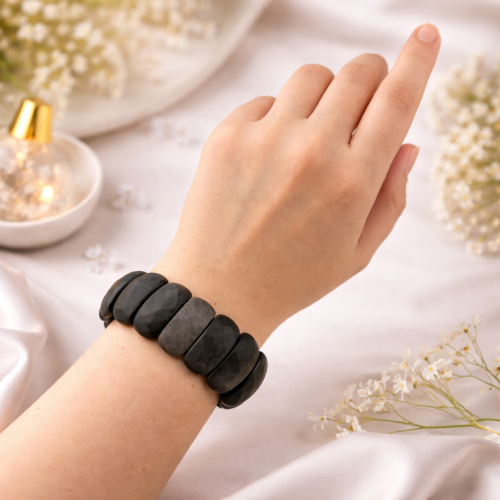 Браслет ДИНОСА с обсидианом —  фото 3