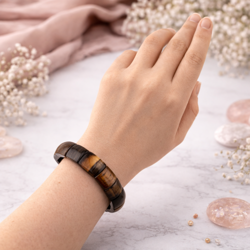 Браслет ДИНОСА с тигровым глазом —  фото 3