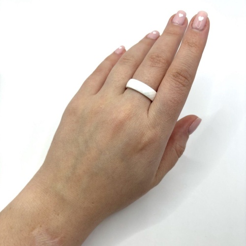 Кольцо ДИНОСА из керамики фото 3