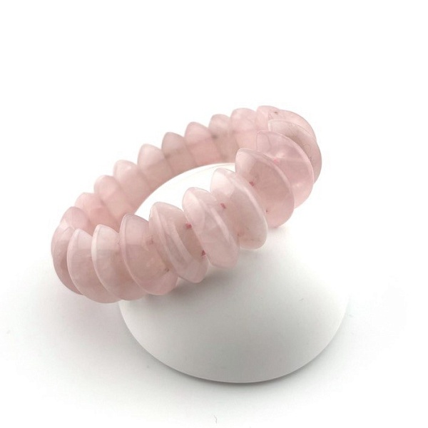 Браслет ДИНОСА с розовым кварцем