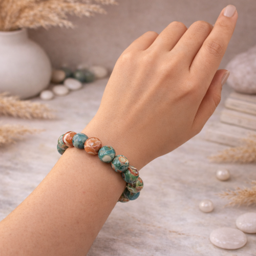 Браслет ДИНОСА с агатом —  фото 3