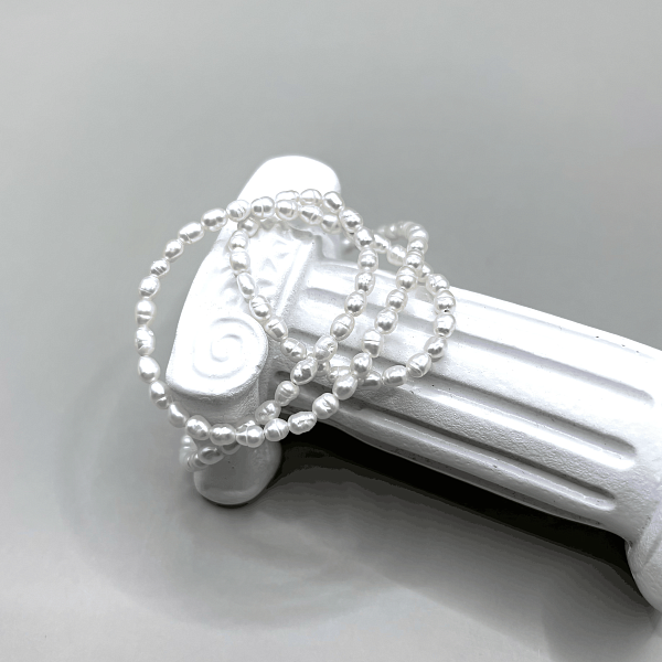 Бусы ДИНОСА с речным жемчугом