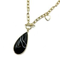 Колье ДИНОСА с агатом