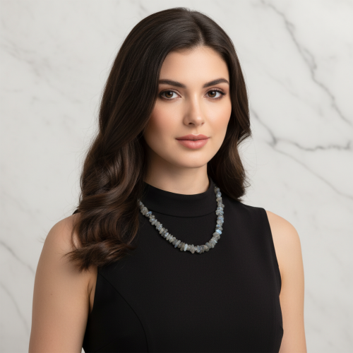 Бусы ДИНОСА с лабрадором фото 3