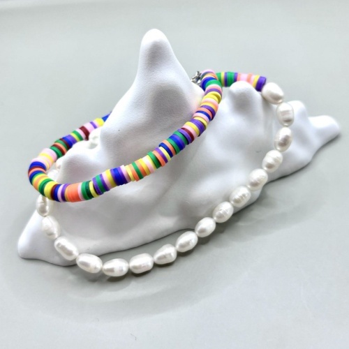 Колье ДИНОСА с речным жемчугом фото 3