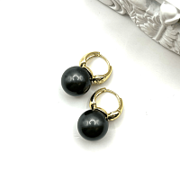 Серьги ДИНОСА с жемчугом Майорка