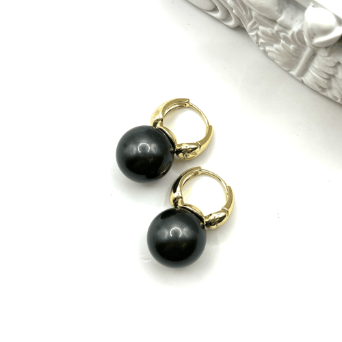 Серьги ДИНОСА с жемчугом Майорка — 