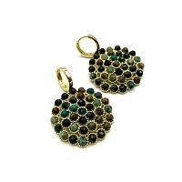 Серьги ДИНОСА с бирюзой