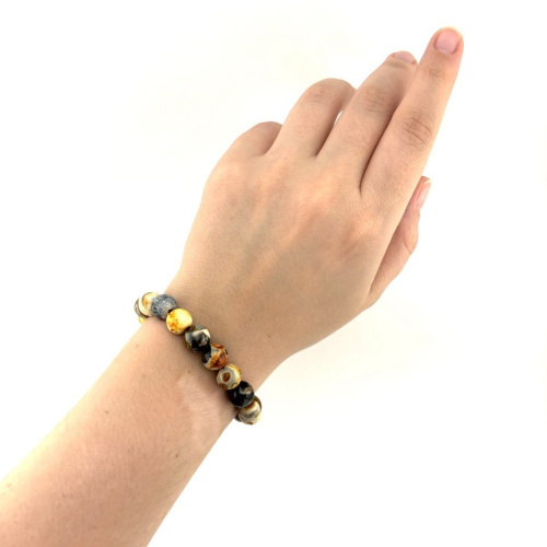 Браслет ДИНОСА с агатом —  фото 3