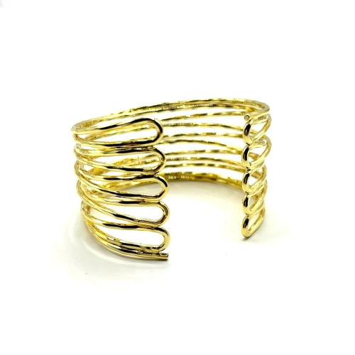 Жесткий широкий браслет —  фото 2