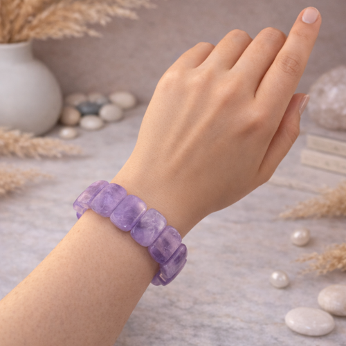 Браслет ДИНОСА с аметистом —  фото 3