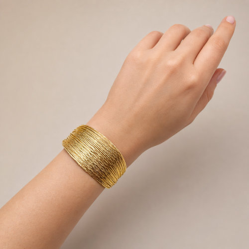 Жесткий многослойный браслет —  фото 3