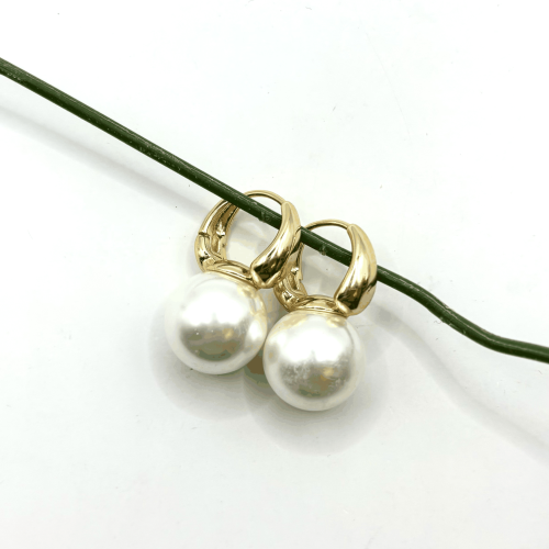 Серьги ДИНОСА с жемчугом Майорка —  фото 2