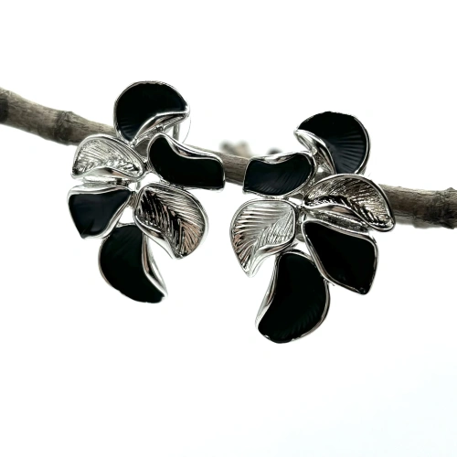 Серьги "Листья" — 