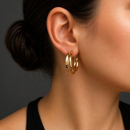 Серьги конго —  фото 4